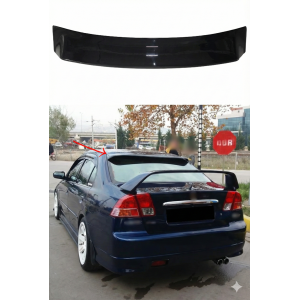 Honda Civic Vtec 2 Cam Üstü Spoiler (Plastik)