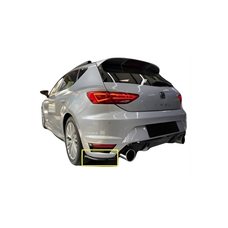Seat Leon Mk3 Aero Tampon Sağ – Sol Flapları (Plastik)