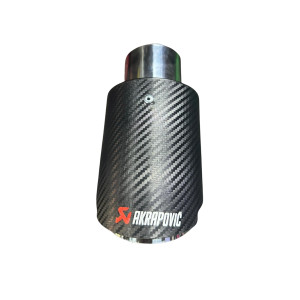 AKRAPOVİÇ 90 MM TEKLİ EGZOZ UCU