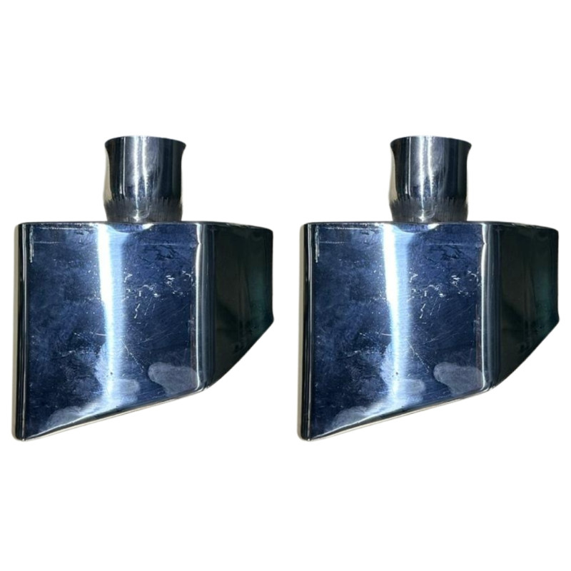 G30 UYUMLU KROM 2 Lİ ELİPS MODEL EGZOZ UCU
