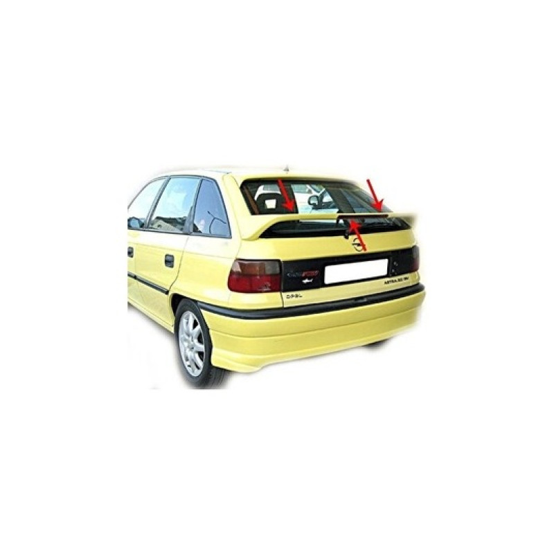 Opel Astra F 1991-1998 Cam Altı Işıklı Fiber Spoiler