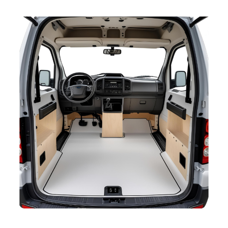 Toyota Proace City Cargo Uzun Şase Yeni Kasa Zemin Kaplama (Tek Sürgülü)