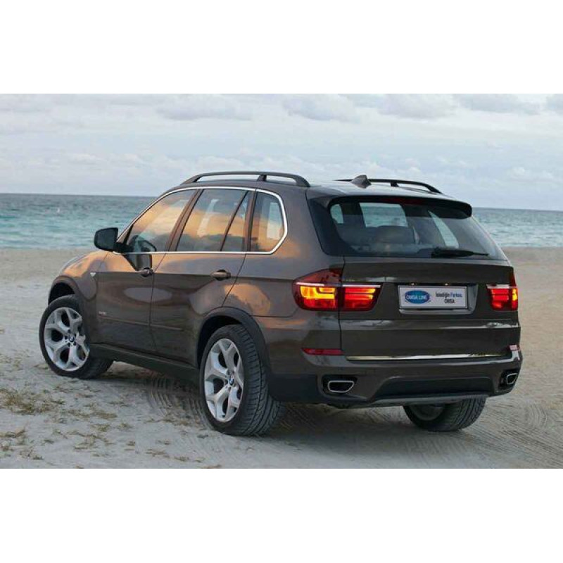 OMSA BMW X5 E70 Krom Bagaj Alt Çıta 2006-2013 Arası