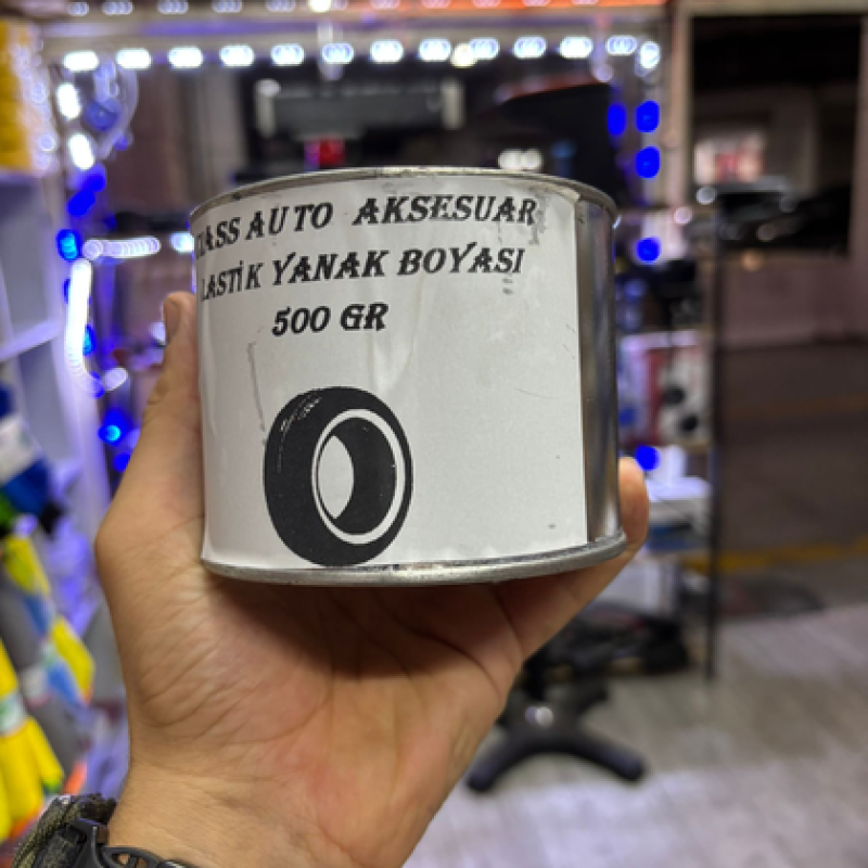 Lastik Yanak Boyası Kavanoz Beyaz Renk