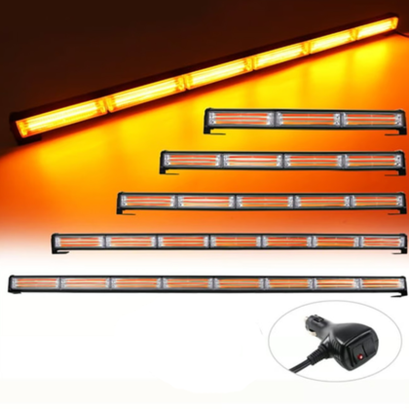 90cm Cob 6 Sıra Led Bar Çakarlı