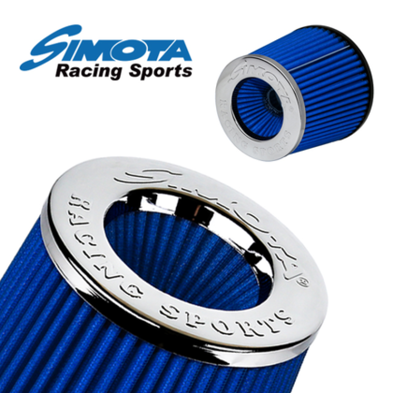 Simota Model Mavi/krom Spor Açık Hava Filtresi 7.6cm