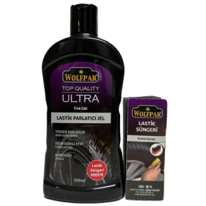 Lastik Parlatıcı Jel Takozlu Süngerli 500ML