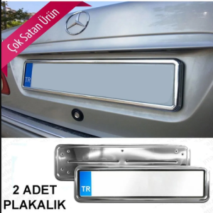 Hummer Tip Krom Plakalık Geniş Model 2 Adet