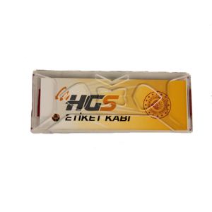 Hgs Etiket Kabı Bantlı