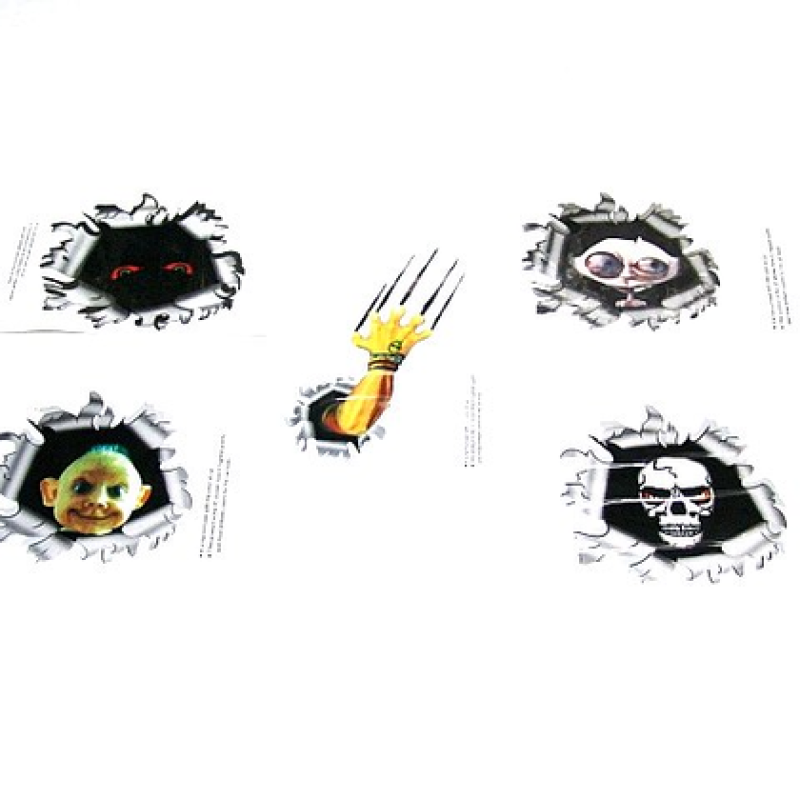 3D Kabartmalı Dijital Sticker 2 Adet İthal Ürün