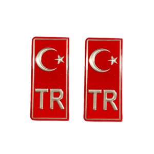 TR Plaka Arma Kırmızı Renk