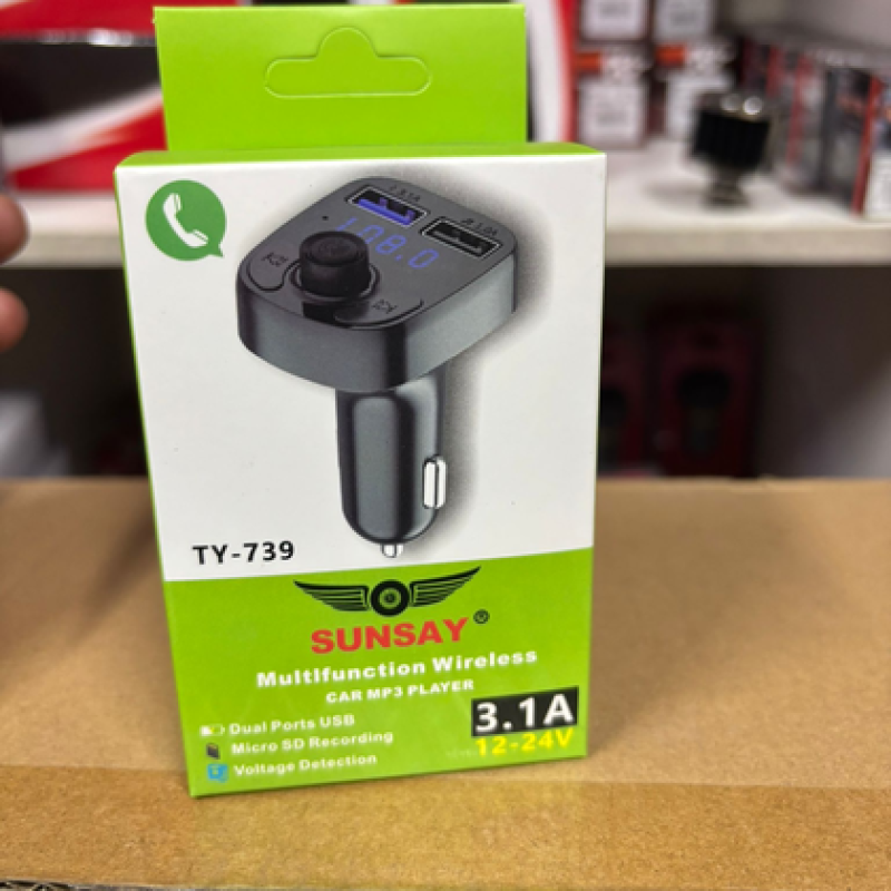 Transmiter Fm Bluetooth Aparatı