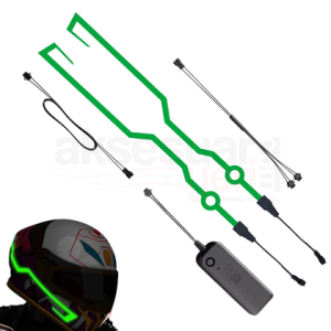 Motosiklet Kask Ledi Işıklı Kask Ledi Pilli Modlu