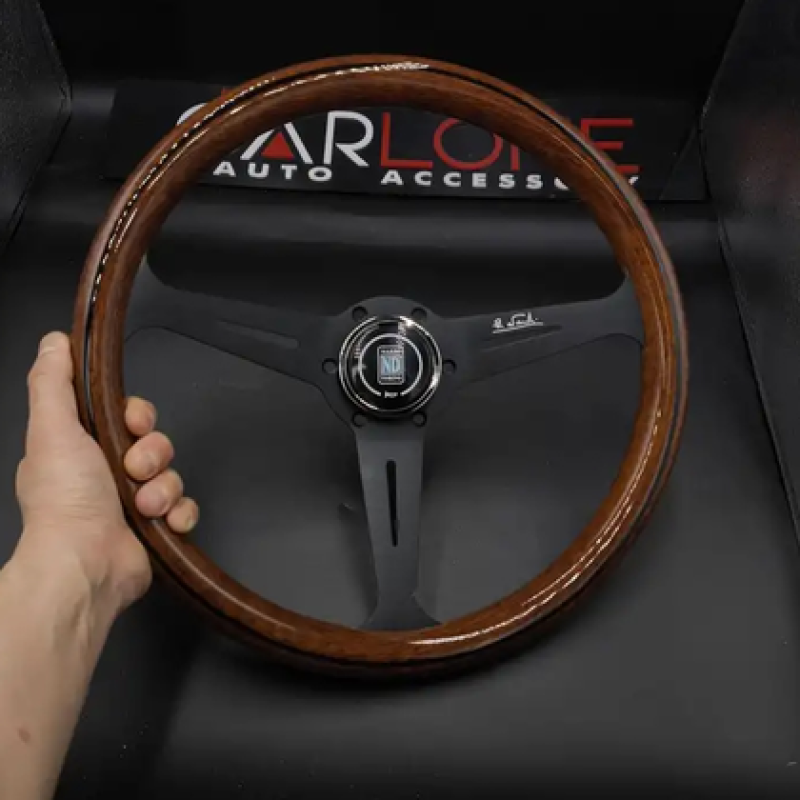 Nardi İtalyan Orta Siyah Ahşap İthal Direksiyon Orjinal Kodlu