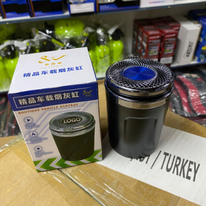 Lüks Araç İçi Küllük Premium Metalize Model Işıklı HT029
