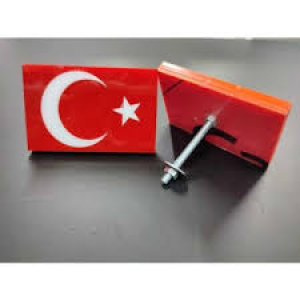 Pleksi Panjur Arması Vidalı Model Lazer kesim