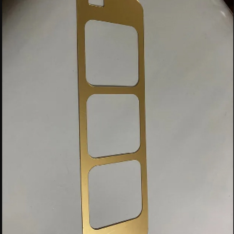Tofaş Grubu İçin Gösterge Çerçevesi Pleksi Gold/Krom