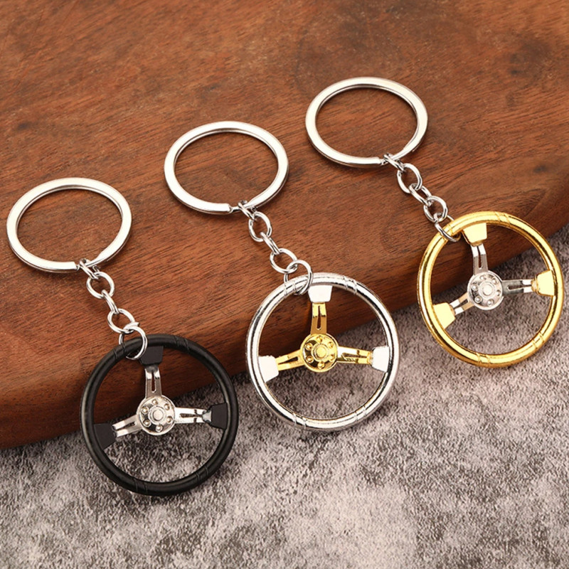 Oto Anahtarlık Direksiyon Tip Model Metal Anahtarlık