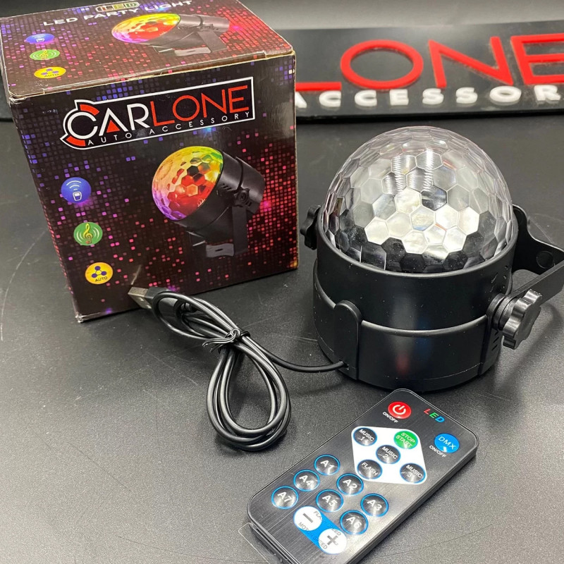 Disko Topu Büyük Boy Kumandalı Usb Girişli