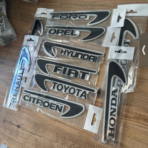 Yan Çamurluk Stickeri Çamurluk Venti Nike Model Tarzı