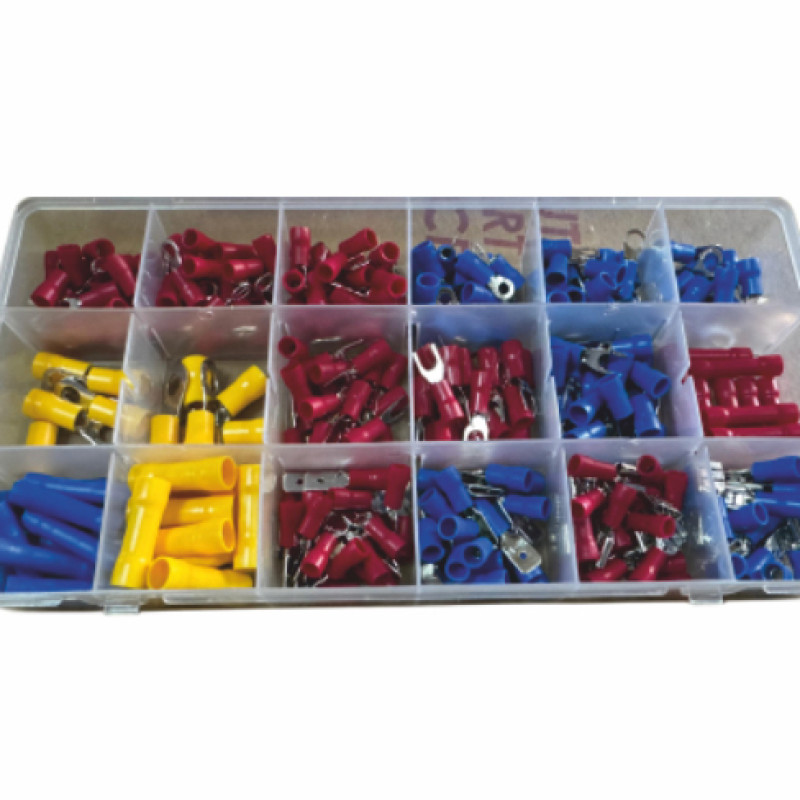 Kablo ucu Pabuç Seti Karışık Yeni Tip 300 Adet