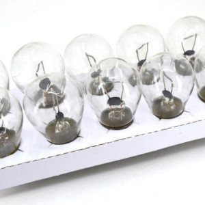 93 Tip Tek Duy 12v Stop Fren Ampülü Uzak Tırnak Şeffaf Cam