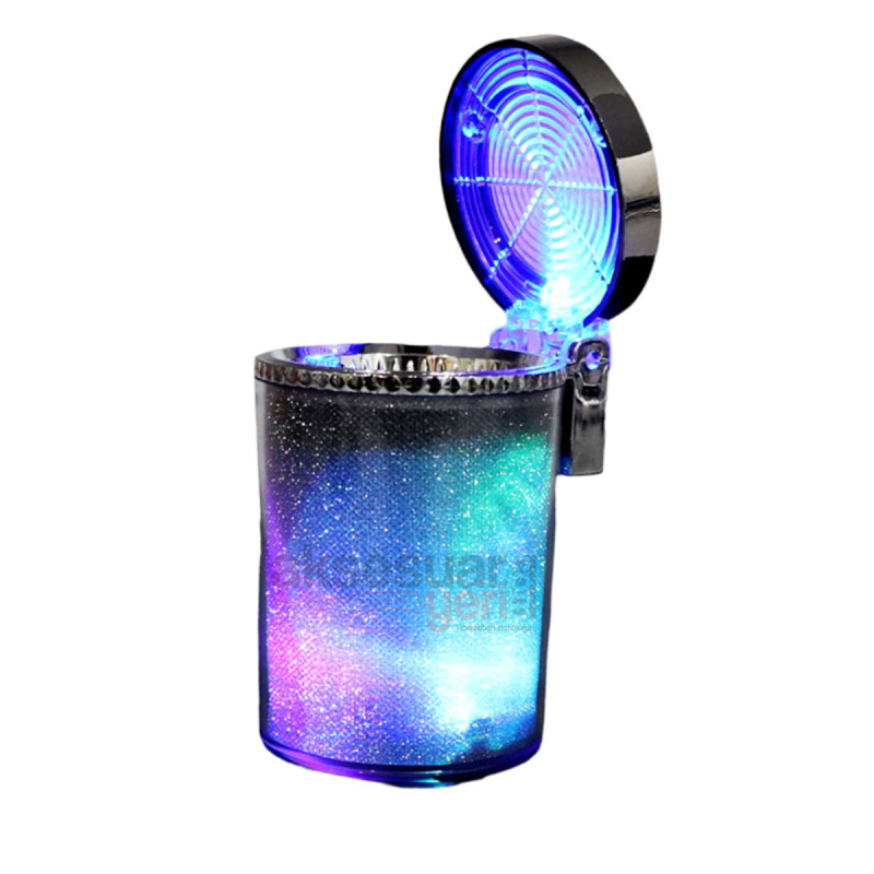 7 Renkli Işıklı Rgb Küllük Işıklı Pavyon Küllük