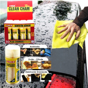 Sentetik Güderi Bez 43x32cm Kutulu Kanebo Tip 1 Adet