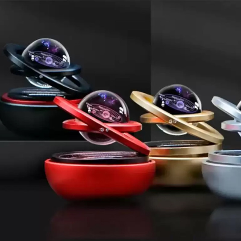 Güneş Enerjisi İle Çalışan Galaksi Temalı Oto Koku Solar