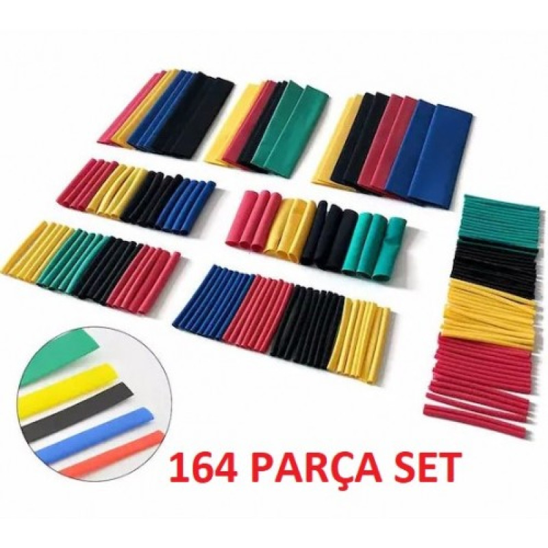 164 Parça Makaron Seti Poşetli Ürün Set