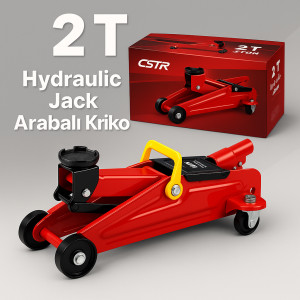 Arabalı Kriko 2 Ton 1.Sınıf Dayanıklı Malzeme