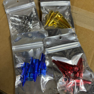 Sivri Sibop Kapağı Plastik Krom Kaplamalı