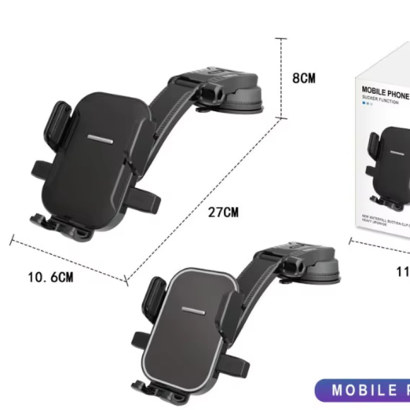 Araç İçi Vantuzlu Telefon Tutucu Ayarlanabilir CM393
