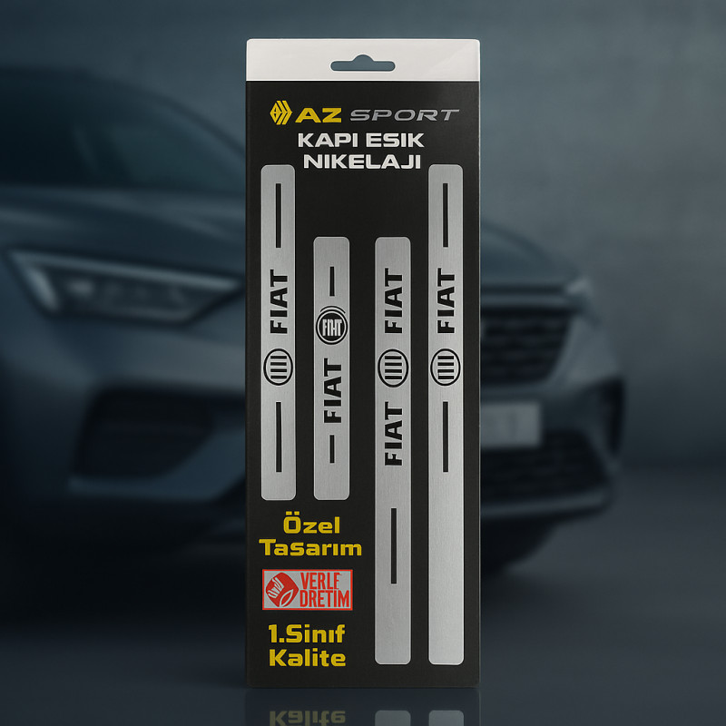 Kapı Eşiği 1mm Krom Pleksi Malzemeden Model Seçiniz