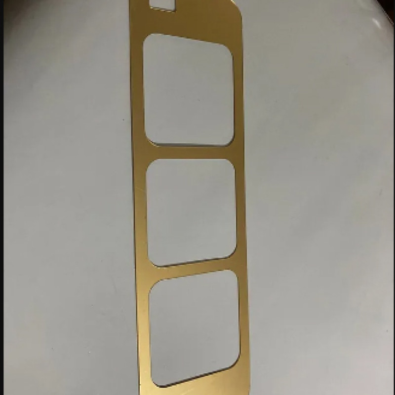 Tofaş Grubu İçin Gösterge Çerçevesi Pleksi Gold/Krom