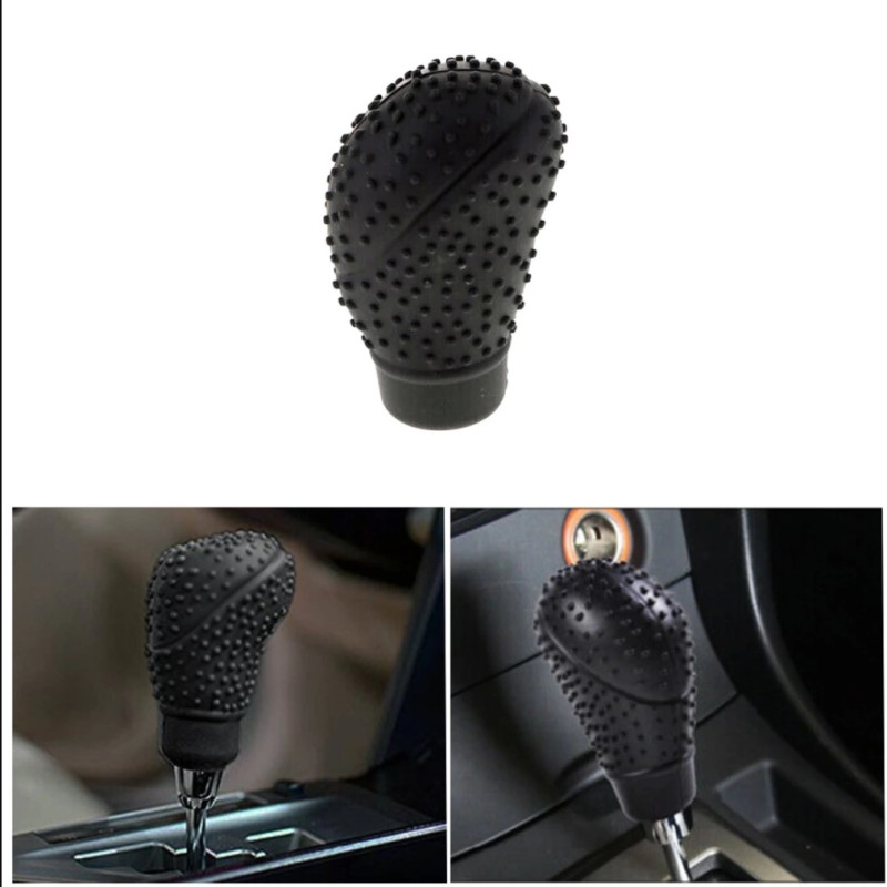 Silikon Vites Topuzu Masajlı Dik Model Siyah