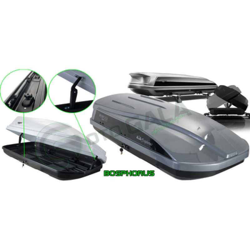 Perflex Port Bagaj 500 Lt Bosphorus Si̇yah Çi̇ft Açilir