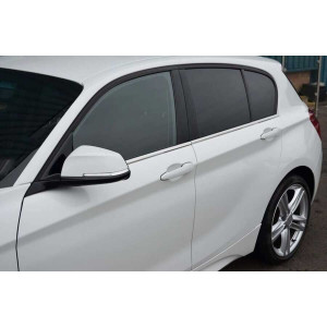 OMSA Bmw 1 Serisi HB F20 Krom Cam Alt Çıtası 4 Parça 2011-2019 Arası