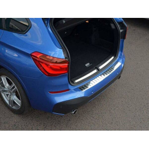 OMSA BMW X1 Krom Arka Tampon Eşiği Taşlı 2015-2022 Arası