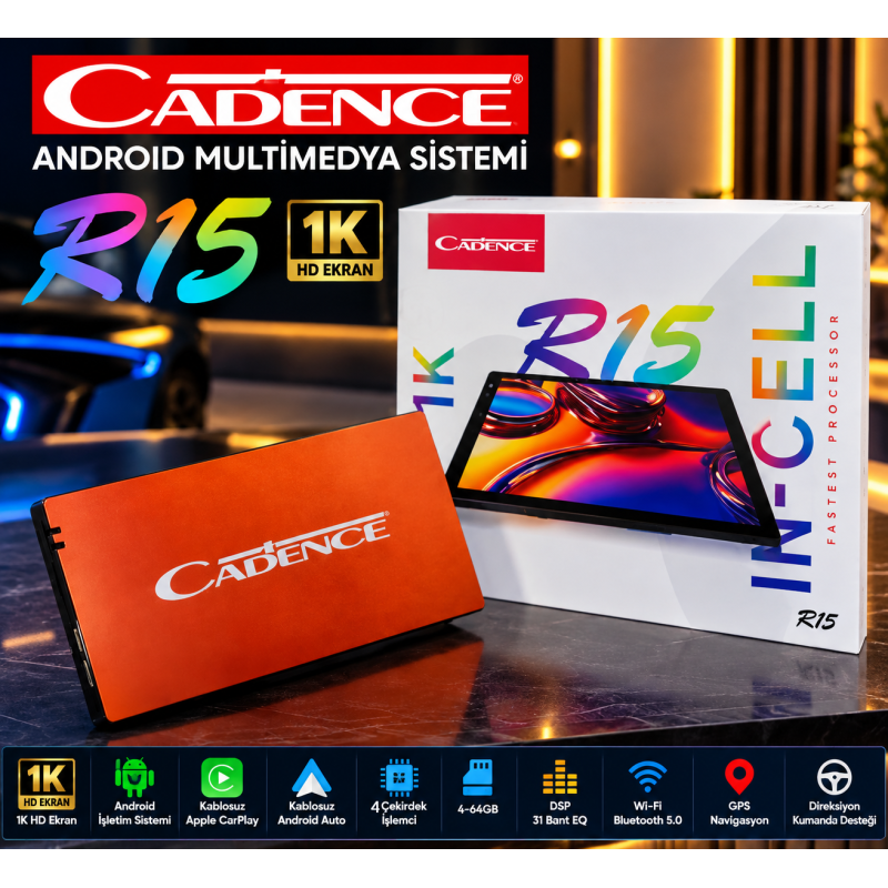 Cadence R15 Honda Civic FD6 2006-2011 4-64GB Android Multimedya