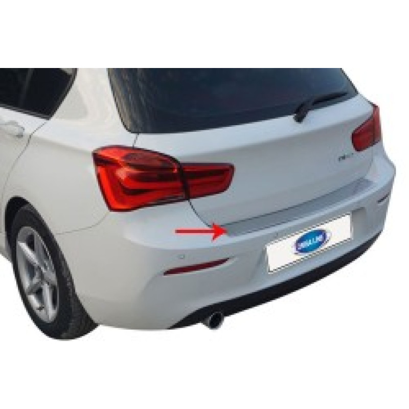 OMSA Bmw 1 Serisi F20 Krom Arka Tampon Eşiği Taşlı 2011 ve Sonrası