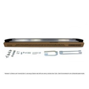 OMSA Fiat Scudo Dot Line Yan Basamak Siyah Uzun Şase 2022 ve Sonrası