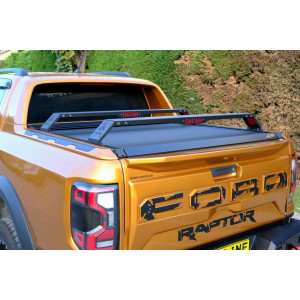 OMSA Ford Ranger Dakar Kasa Üstü Ara Atkı 2 Parça Siyah 130-177cm 2023 ve Sonrası