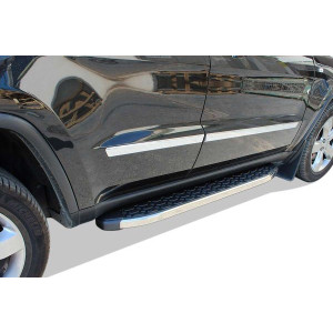 OMSA Jeep Grand Cherokee 4 Blackline Yan Basamak Krom 2011-2021 Arası