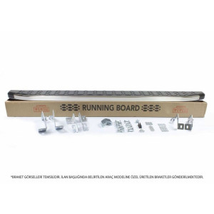 OMSA Jeep Grand Cherokee 4 Blackline Yan Basamak Krom 2011-2021 Arası