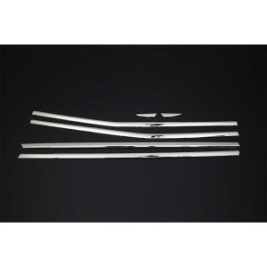 OMSA Renault Megane 4 HB Krom Cam Alt Çıta 6 Parça 2021 ve Sonrası