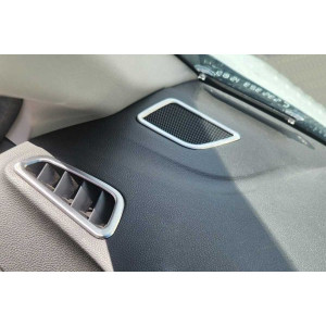 OMSA Renault Megane 4 HB Krom Hoparlör Çıtası 4 Parça Taşlı 2021 ve Sonrası