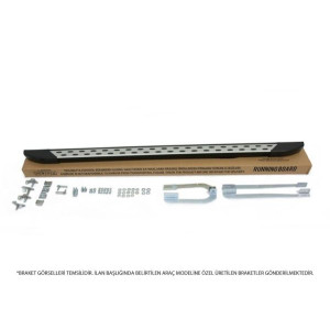 OMSA Renault Trafic 3 Dot Line Yan Basamak Kısa Şase 2023 ve Sonrası