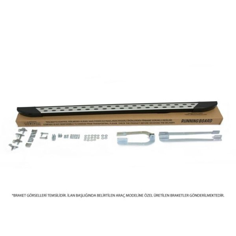 OMSA Renault Trafic 3 Dot Line Yan Basamak Kısa Şase 2023 ve Sonrası