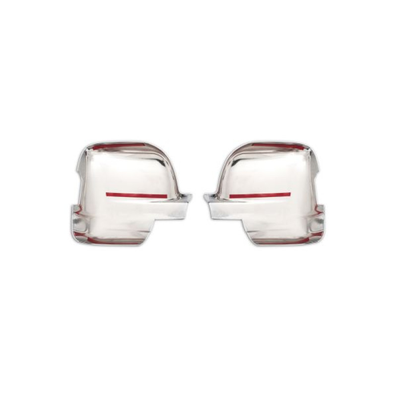 OMSA Renault Trafic 3 Facelift Krom Ayna Kapağı 2 Parça ABS 2023 ve Sonrası